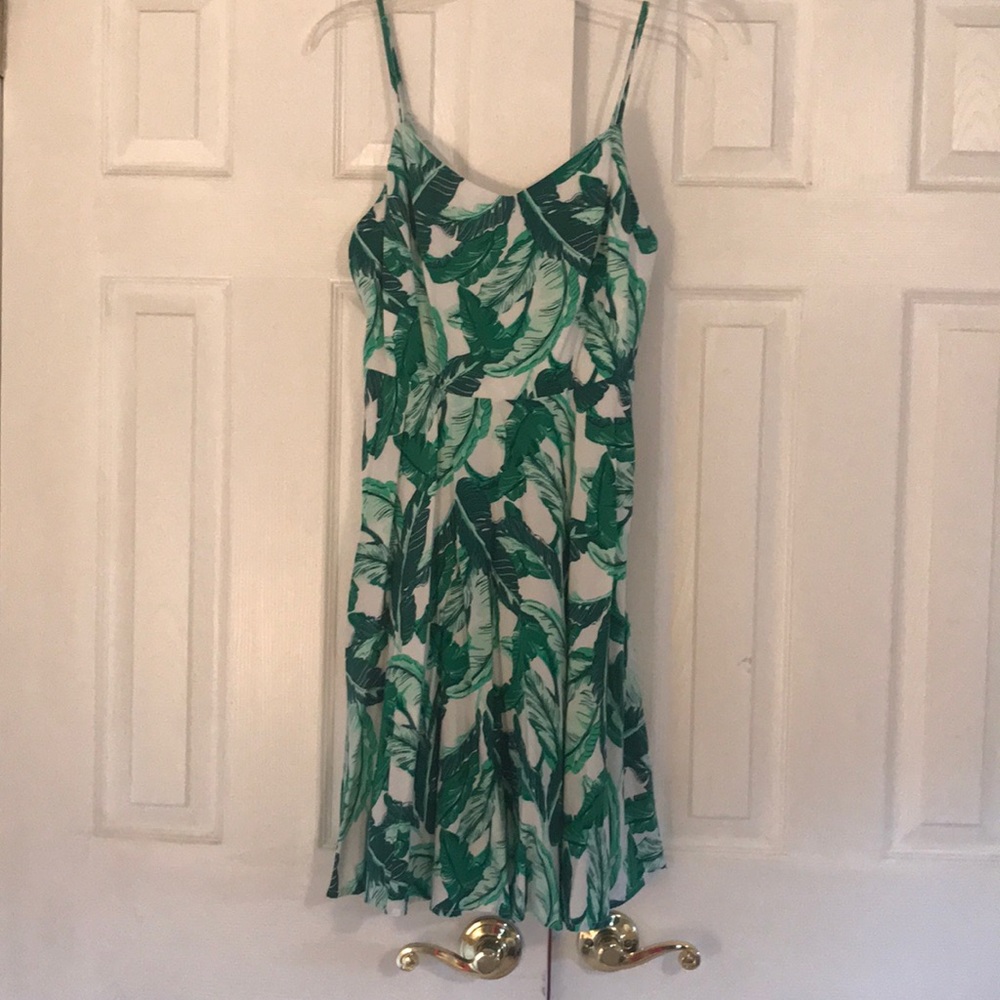 Palm leaf dress